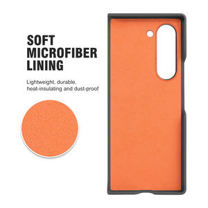 Lo último para <span class=keywords><strong>Samsung</strong></span> Galaxy Z Fold 6 5 4 3 Luxury Slim Pebble PU Funda de cuero para teléfono a prueba de golpes - Product Image 3