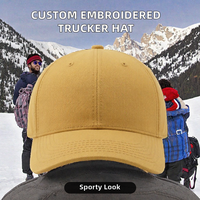 Casquette de baseball unisexe personnalisée avec logo brodé, performance hivernale, Yupong Richarson 112 Mesh Original Trucker