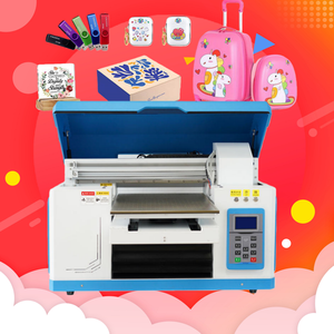 Impresora UV de Cama Plana Eizoulyn Smart Id Card Bottle Cylinder 3060 <span class=keywords><strong>3300</strong></span> Hybrid 3360 Shoe Jigs Fixture Tx800 A3 Size Ceramic Can - Product Image 1