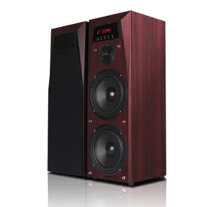 IA-260 Hi-Fi 6,5 дюймов стерео активными аудиоколонками с профессиональный аудио Система DSP в красном цвете