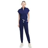 Tenues d'hôpital tissées de qualité supérieure, uniformes médicaux et d'infirmières, mélange polyester-spandex, fabrication professionnelle
