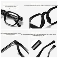 Lunettes anti-lumière bleue TR90 à monture intégrale, légères, pour ordinateur, super légères, confortables, lunettes optiques