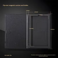 Boîte de couleur pour carte VIP, estampage or mat, LOGO, emballage spécial en papier rigide, personnalisable, coffret cadeau dentaire ou de voyage