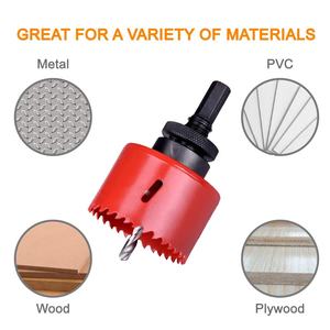 Juego de sierras perforadoras bimetálicas HSS Harden Professional para trabajar la madera - Product Image 4