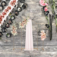 Arche de mariage portable moderne en fer pour décorations extérieures, Sparxwizz Engineering DIY 2,5m x 2,5m, faible MOQ, livraison rapide