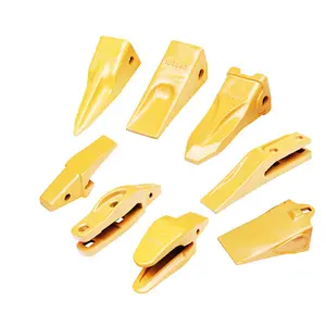 Excavator Spare Parts Bucket Teeth Digger Bucket Tooth Adapters Shanks For Buckets