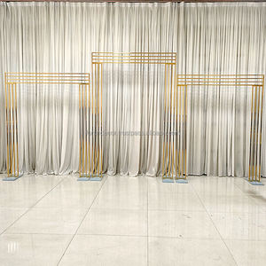 Fondo de arco cuadrado de acero inoxidable desmontable de Venta caliente de fábrica para decorar escenas de eventos de fiesta de boda - Product Image 4