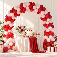 Colonne de ballons autoportante pour décoration de fête, mariage, anniversaire, événement, entrée, cérémonie, allée, toile de fond, support de ballons, vente en gros