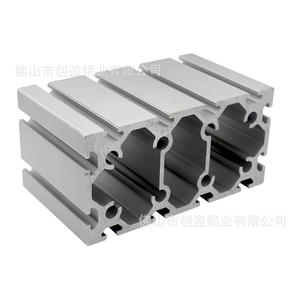 Profils en aluminium industriels standard européens 100200, profilés de châssis de machines lourdes, anodisés argent blanc, vente en gros - Product Image 2