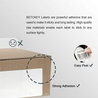 Étiquettes d'adresse compatibles DYMO 30252 (1-1/8" X 3-1/2") en papier thermique, 10 rouleaux - Promotion pour DYMO Labelwriter 450/4XL/Rollo/Zebra