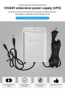 تخفيضات كبيرة على بطارية ليثيوم UPS صغيرة <span class=keywords><strong>12V</strong></span> 9V <span class=keywords><strong>5V</strong></span> جهاز توجيه صغير يعمل بالطاقة الاحتياطية <span class=keywords><strong>DC</strong></span> محولات طاقة - Product Image 3