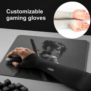 Tapis de <span class=keywords><strong>souris</strong></span> personnalisé avec logo, en verre de 3 mm, surface sablée, revêtement AF EXO, base antidérapante en silicone, tapis de <span class=keywords><strong>souris</strong></span> de jeu en verre dur, fabrication en usine - Product Image 4