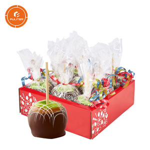 Hộp Giấy Cứng Màu Đỏ Tùy Chỉnh, Hộp Quà Sô Cô La Đựng Thực Phẩm Dâu Tây Sang Trọng - Product Image 6