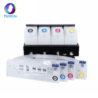 Sistema de Tinta a Granel CISS para Impresoras Roland Mimaki Mutoh, Tanque de Tinta, Recarga de Cartuchos de Tinta