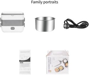 Boîte à lunch électrique portable, chauffe-repas thermique électrique pour la maison, le bureau, la cuisine, la chambre et l'extérieur - Product Image 4