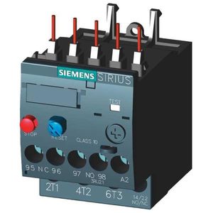 Relé de Sobrecarga Térmica Siemens Sirius de 34 a 40A, Clase 10, Reinicio Manual y Automático, Protección Trifásica - Product Image 2