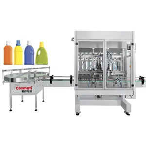 Máquina automática de llenado de aceite lubricante fertilizante Cubo de pintura tipo ponderación líquida