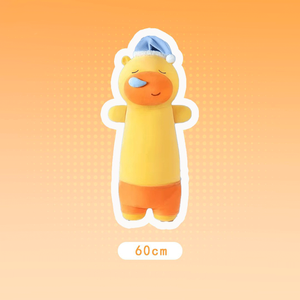 Porte-clés en peluche créatif Capybara Lulu, super doux, pendentif pour sac à dos d'étudiant - Product Image 3