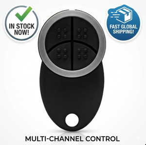 Control Remoto para Puerta de Garaje <span class=keywords><strong>TELECO</strong></span> de 4 Botones, Compatible con <span class=keywords><strong>TELECO</strong></span> TXP-433-A01 TXP-433-A02 TXP-433-A04 433.92MHz Código Variable - Product Image 1