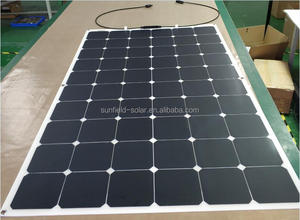 Usine Sunfield Niveau 1 Grade Haute Efficacité 19.1% IBC <span class=keywords><strong>Contact</strong></span> arrière Panneaux solaires flexibles souples pour toit 200W/205W/210W <span class=keywords><strong>Panneau</strong></span> PV 12V - Product Image 4