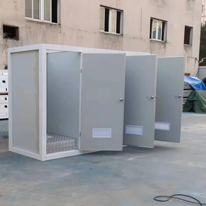 Cabina de inodoro móvil para exteriores de acero con panel sándwich VIP prefabricado de estilo moderno para adultos uso doméstico portátil - Product Image 3