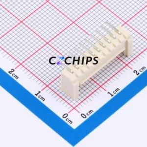 BX-HY2.0-10PWZ-GW Wire-to-Board Pin Header Bent Lead Through Hole,P=2mm Connector 1x10P 2mm Right Angle Insert HY - Product Image 2