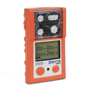 เครื่องตรวจจับก๊าซแบบพกพา INDUSTRIAL SCIENTIFIC Ventis MX4 ขนาดเล็ก เครื่องวิเคราะห์ก๊าซส่วนบุคคล CO/H2S/O2/LEL สี่ชนิด รับประกัน 1 ปี - Product Image 4