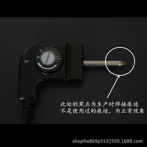 Electric Hot Pot <b>Temperature</b> <b>Control</b> Cord With Adjustable Dial 220V Three Prong Plug Power Supply Accessory - Product Image 4