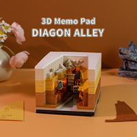 Juego de Calendarios 3D de Papelería de Moda 2027, Bloc de Notas 3D con Escultura de Papel Exquisita Personalizada, Notas de Calendario Personalizadas