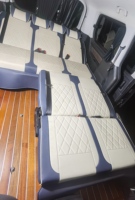 MAXUS V80V90 Ford Transit Fushun Modifié, Van-Camping-Car avec Lit Rock and Roll, Compatible Siège, Fabriqué en Asie-Pacifique