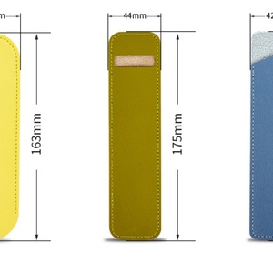 Hot-selling Pu Leather Creative Simple Gift Stationery <b>Box</b> <b>Pen</b> Case Pencil Pouch Sleeve Single <b>Pen</b> Leather Holders for Office - Product Image 6