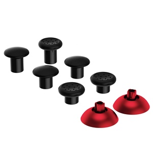 EXtremeRate อะนาล็อกสติ๊กแบบถอดเปลี่ยนได้  แบบด้าน สำหรับจอยคอนโทรลเลอร์ PS5 PS4 - Product Image 1