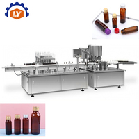Automatische 10-200ml vloeistofvulmachine voor siroop, sap, orale druppels, vitamine, kruidenextracten, flessen en lichaamsmassageolie