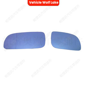 Lente de espejo retrovisor para vehículo Wolf Lake, cristal azul para Volkswagen Golf 4 B5 1998-2006, pieza de repuesto interior - Product Image 3