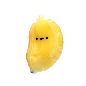 ของเล่นบีบรูปแอปเปิ้ลสีแดงเนื้อครีม บีบแล้วคืนรูปช้า ทำจาก TPR บรรเทาความเครียด น่ารัก นุ่มนิ่ม ของเล่นจำลองผลไม้  CE - Product Image 6