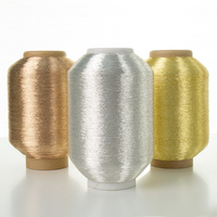 Populaire sur le marché marocain et algérien, fil métallique de type ST en coton 450D, or pur, argent pur, cuivre