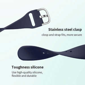 Correa de silicona para reloj inteligente Samsung, pulsera deportiva de liberación rápida de 20mm y 22mm, gran oferta - Product Image 3