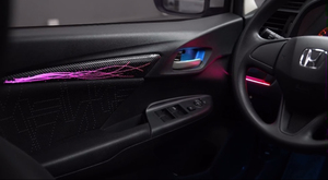 Lampe d'ambiance symphonique pour <span class=keywords><strong>voiture</strong></span> Panneau d'éclairage intérieur Ciel étoilé Style <span class=keywords><strong>ruban</strong></span> Couleur magique Convient pour Honda Fit 2014-2020 - Product Image 3