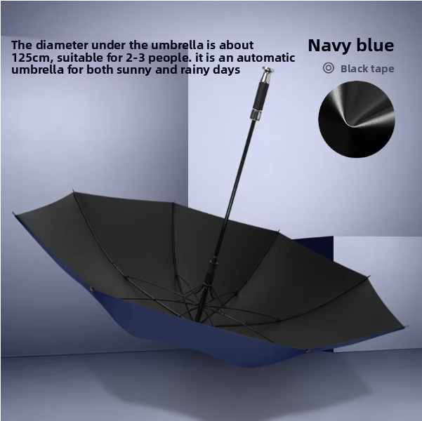 Automatique] 8 os - rouleau modèle vinyle - bleu marine [environ 125cm]