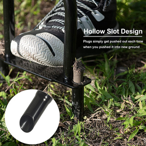 Winslow & Ross 3-en-1, motoculteur de griffe de jardin, bouchon manuel, aération du sol, aérateur de pointes de pelouse - Product Image 3