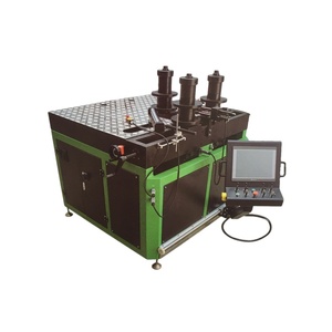 Machine de pliage de <span class=keywords><strong>profil</strong></span>és PVC CNC 4 servos 15T pour fenêtres et portes en aluminium - Product Image 6