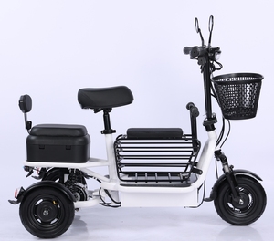 Alta calidad 3 velocidades 800W monopatín eléctrico triciclo asiento <span class=keywords><strong>para</strong></span> niños 15ah potente vacío nuevo pequeño plegable 3 ruedas eléctrico - Product Image 6