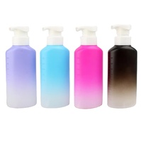 Bouteille en plastique PP de haute qualité pour lait corporel, gel douche, lotion, parfum, 250 ml, avec pompe pulvérisatrice, vente en gros