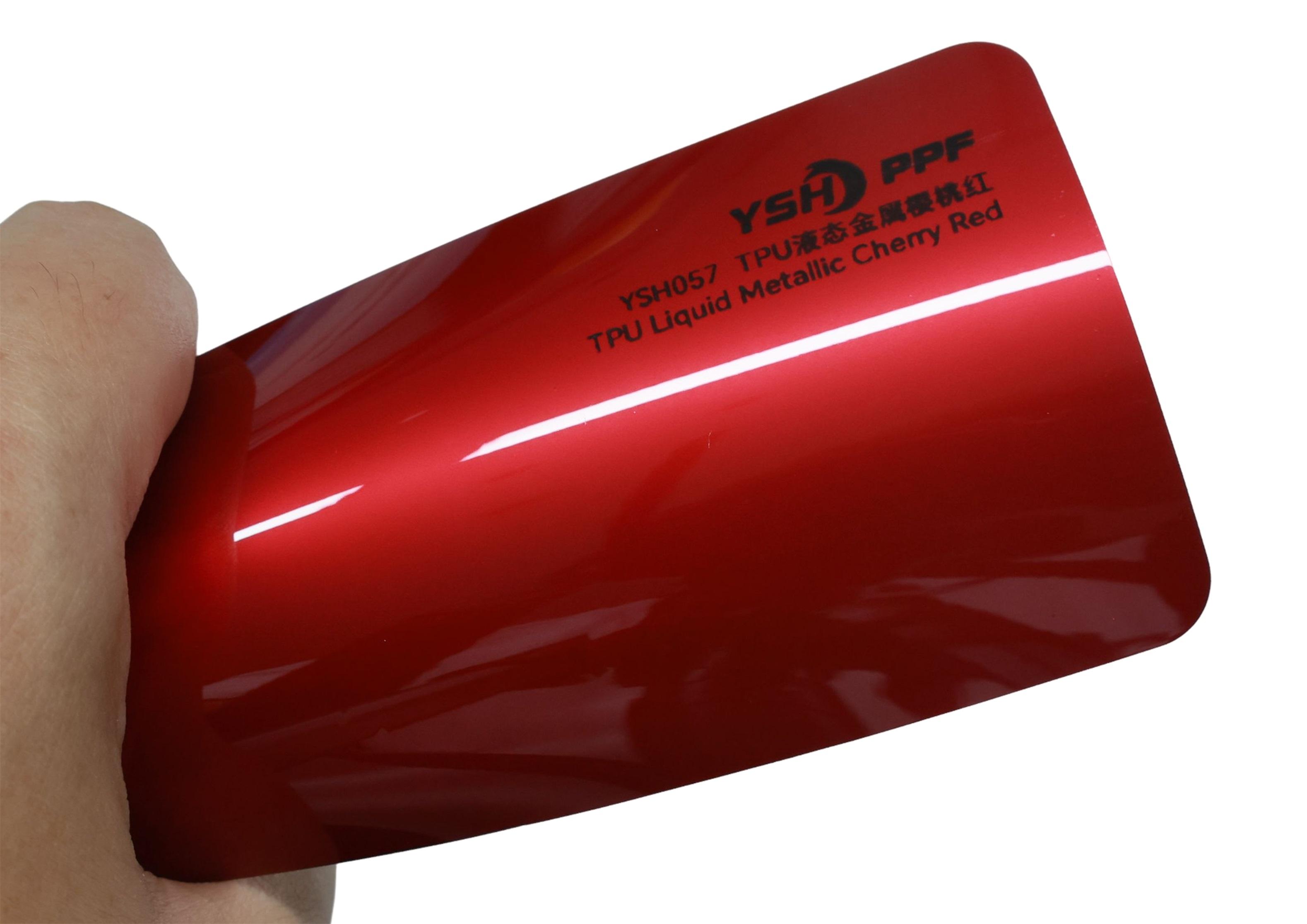 TPU Liquide Métallisé Rouge Cerise