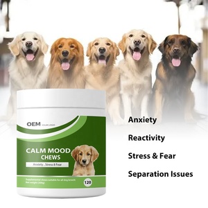 Friandises calmantes nutritionnelles pour animaux de compagnie en gros de l'usine OEM – Favorise la relaxation, complément pour chiens, soutien immunitaire et allergique - Product Image 3