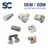 Plaque de connexion en alliage d'aluminium d'usine OEM, estampage de précision pour support de panneau solaire, finition anodisée