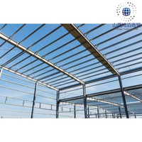Atelier industriel préfabriqué en acier à plusieurs étages entièrement équipé, structure en acier, entrepôt en acier, matériaux de construction boulonnés