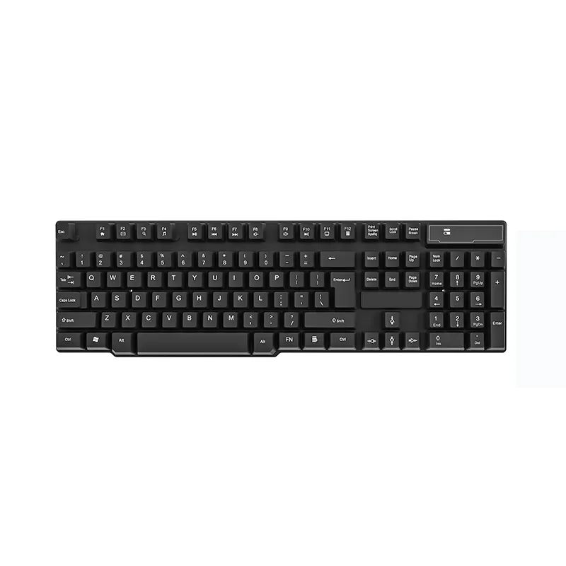 Wholesale Mechanical Feeling Wireless Keyboard Spanish Teclado Gamer Ergonomic Custom PC Computer Laptop Keyboard
