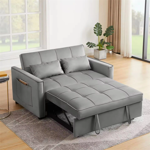 Muebles comprimidos Sofá seccional Sofá cama de compresión Sala de estar Sofá cama plegable moderno de lujo de <span class=keywords><strong>aire</strong></span> Perezoso - Product Image 3