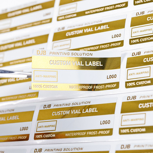 Etiquetas de Embalaje Cosmético de Vinilo de 10 ml y 3 ml, Etiquetas para Viales de Polvo de Péptidos, Etiquetas para Viales de 3 ml, Etiquetas Cosméticas Personalizadas - Product Image 2